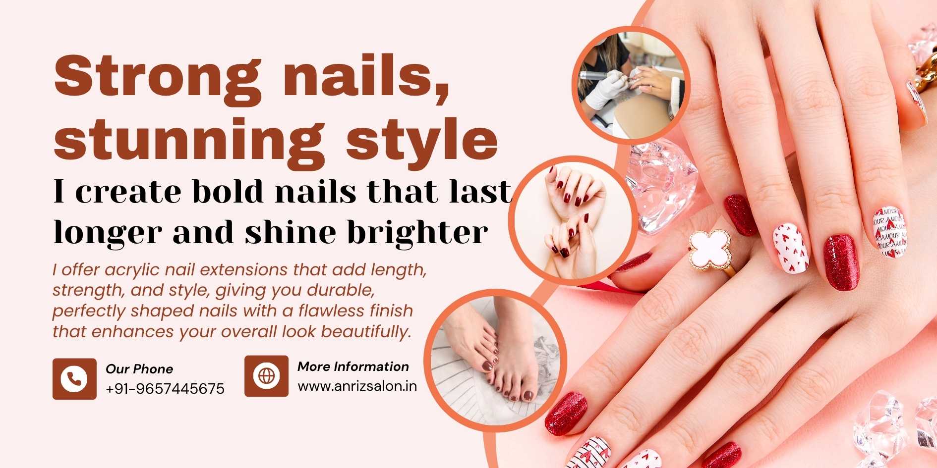 Acrylic Nail Extensions