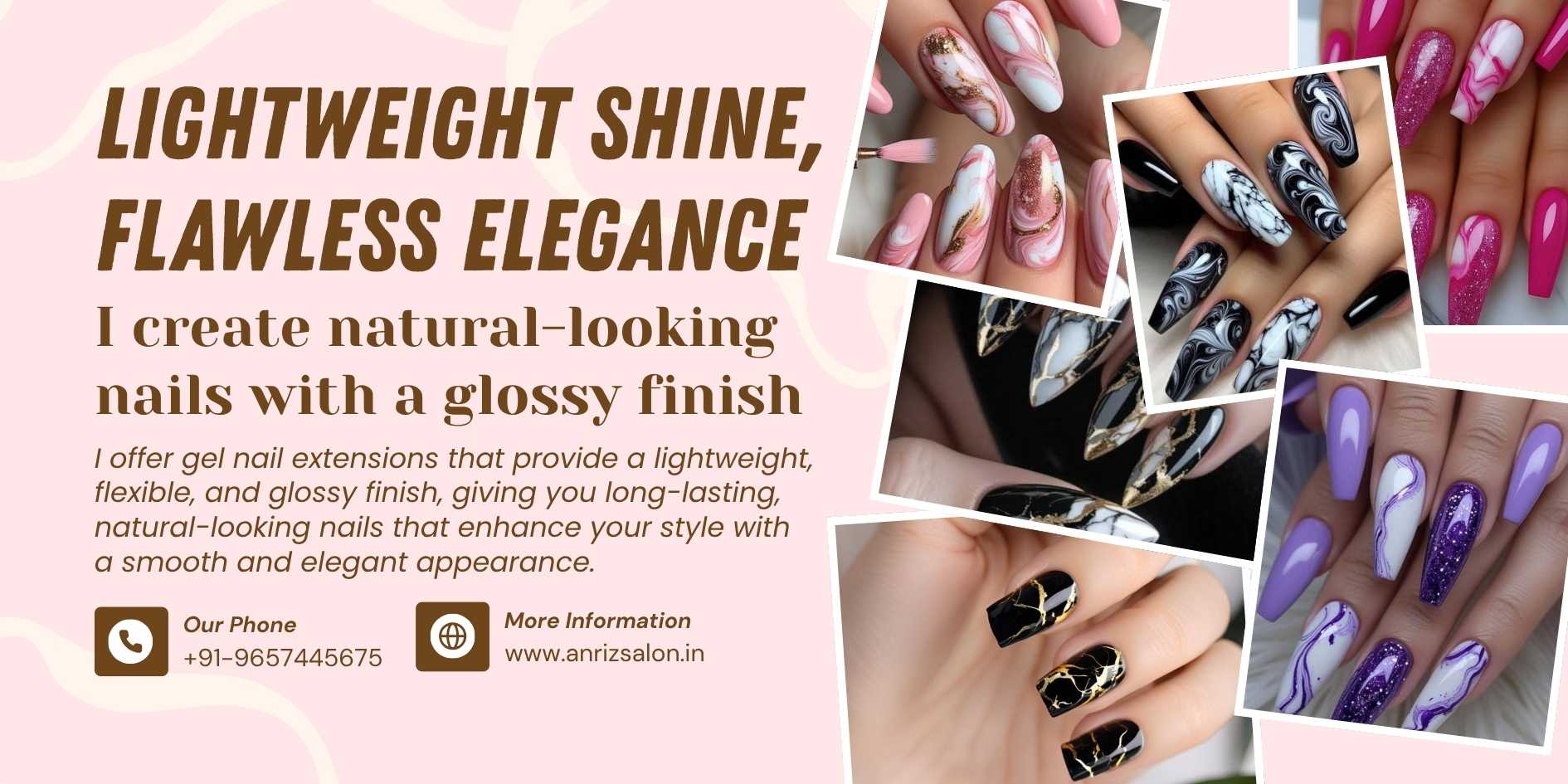 Gel Nail Extensions